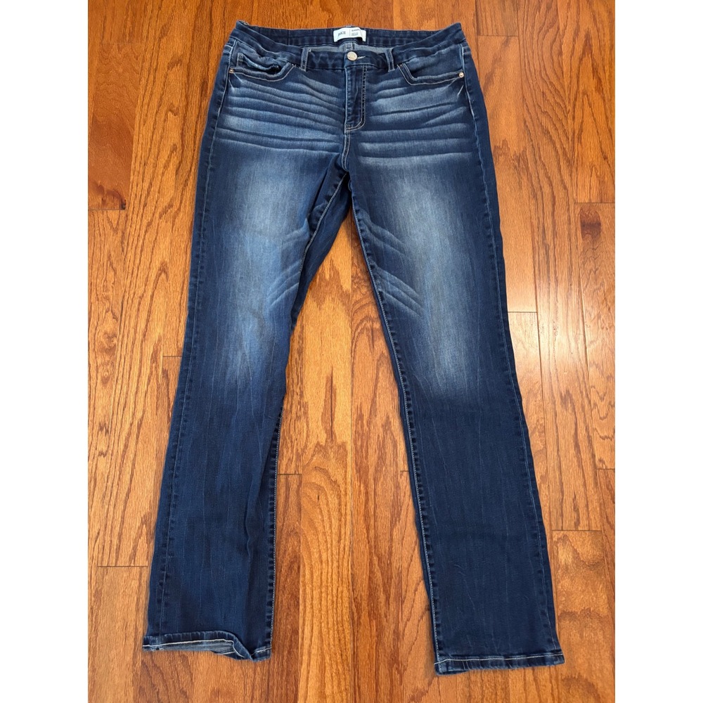 BKE Gabby Curvy Fit High Rise Straight Jeans Size 30x34